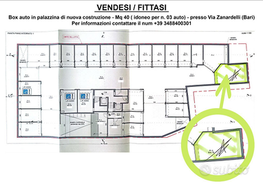 Box auto via zanardelli Bari