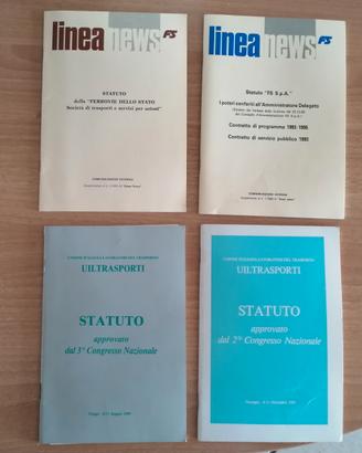 Uiltrasporti ferrovie dello stato libri statuti