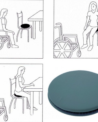 cuscino girevole utilissimo per anziani e disabili