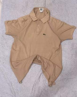 Polo Vintage Lacoste Beige - Taglia L