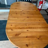 Tavolo pieghevole in legno