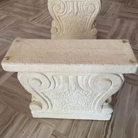 Basi in pietra per tavolino salotto