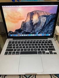 Apple Macbook pro Retina 13" 8GB / 500GB SSD
