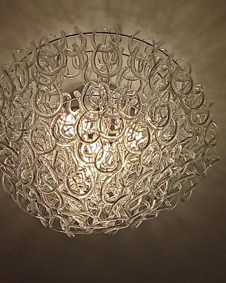 Lampadario Vistosi Giogali Angelo Mangiarotti
