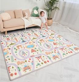 Tappeto Gioco Bambini Pieghevole 150x180x1cm