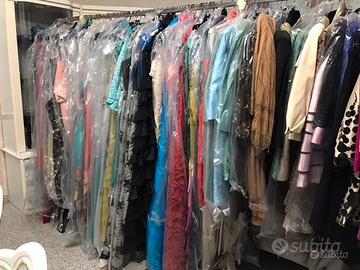 Lotto 100 Abiti da Cerimonia da chiusura negozio