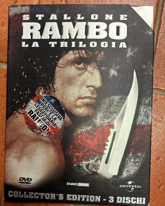 Dvd Rambo 3 dvd + la mitica fascia di Rambo