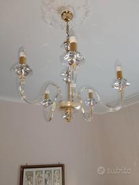 2 lampadari di cristallo Swarovski 