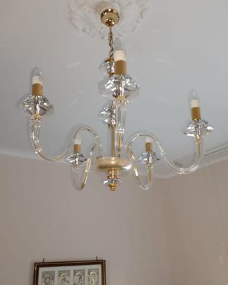 2 lampadari di cristallo Swarovski 