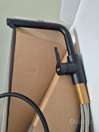 Miscelatore Franke nero opaco