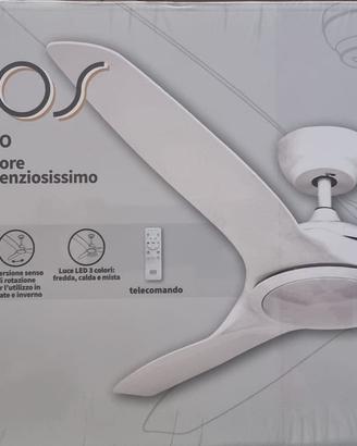 Ventilatore a soffitto con lampadario