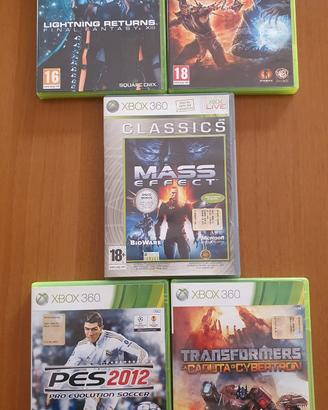 GIOCHI VARI XBOX 360 (TRANSFORMERS VENDUTO)