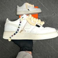 Nike Air Force 1 bianche custom 🐬