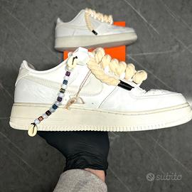 Nike Air Force 1 bianche custom 🐬