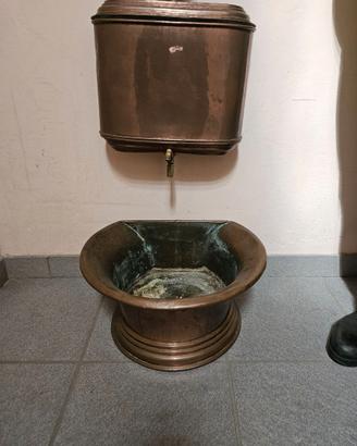 Lavamani in rame massiccio dell’800