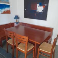 tavolo cassapanca sedie 