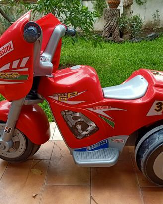 Moto da Corsa Elettrica Bimbo/a Rossa a 3 Ruote