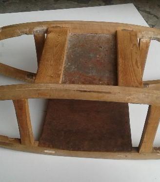 Scaldaletto in noce