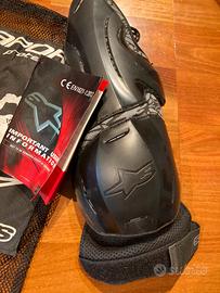 Ginocchiere Alpinestar nere taglia sm
