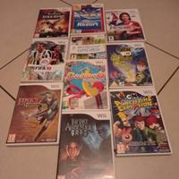 dieci giochi originali per Nintendo Wii 