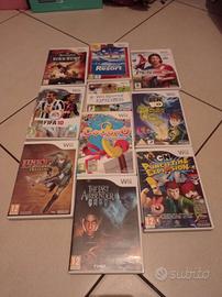 dieci giochi originali per Nintendo Wii 
