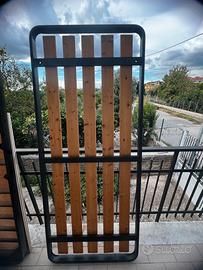 Coppia di Reti Singole a Doghe in Legno 80x190
