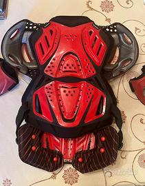 Pettorina cross FOX raceframe