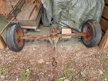 Carrello di supporto timone 