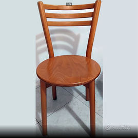 Sedia Vintage LegnoChiaro Robusta Stabile Semplice