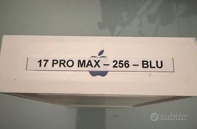 IPHONE 17 PRO MAX CASCO TOTALE