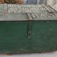 Vecchio Baule anni 50 in legno.