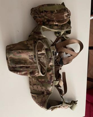 Cinturone a molla, con varie tasche multicam