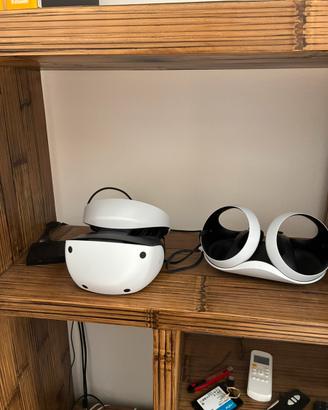 PlayStation VR 2 + adattatore PC + base ricarica