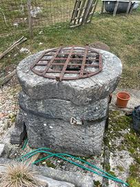 pozzo in pietra da giardino