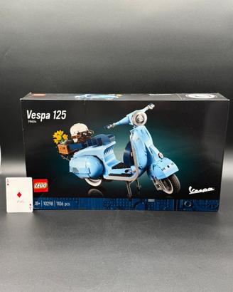 LEGO Icons 10298 - Vespa Piaggio 125 Azzurra