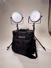Rotolight AEOS 2 PRO Traveller Kit Completo RGBWW