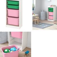 N.2 mobili IKEA TROFAST con contenitori giocattoli