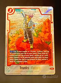 Trunks: Future SB02-010 Alt Art MANGA Booster NM