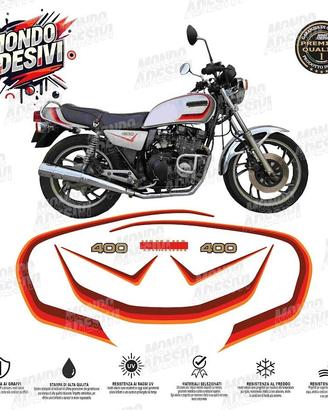Adesivi compatibili con Yamaha XJ 400 anno 1981/82