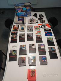 Nintendo nes con giochi e accessori 