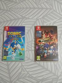 Sonic colours ultimate+Sonic forces per Switch