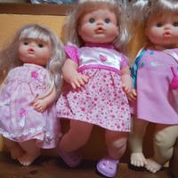 tre bambole sbrodolina