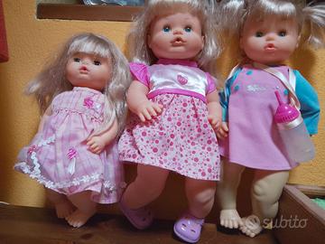 tre bambole sbrodolina