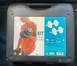 Domyos Kit Manubri Bodybuilding 20kg