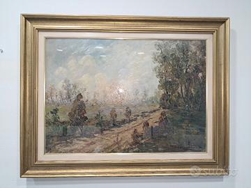 Dipinto originale olio su tela – T. Franchino 