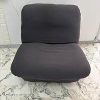 Poltrona tessuto grigio