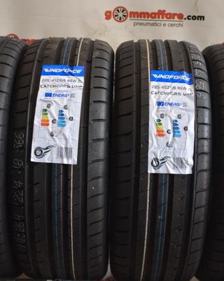 4 Pneumatici 225/45 R19 Windforce Catchfors Uhp Xl