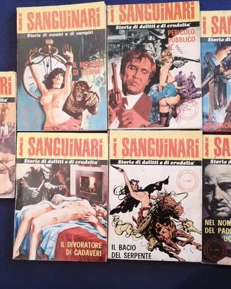 "I sanguinari" Fumetti erotici anni 70 Fumetti