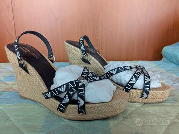 Zeppe sandali Armani 38