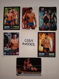 Lotto Cards Wrestling Cody Rhodes WWE 